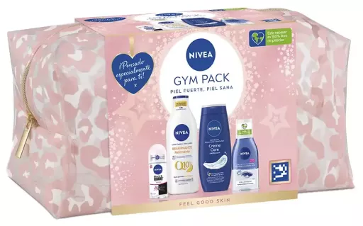 Nivea Estojo para mochila de gin&aacute;stica com 5 pe&ccedil;as