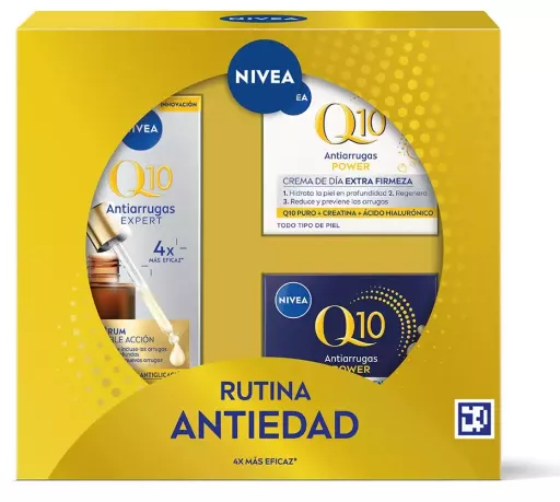 Nivea Estojo de rotina antienvelhecimento Q10 com 3 pe&ccedil;as