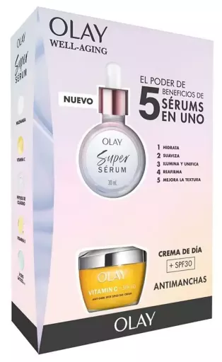 Olay Conjunto de 2 pe&ccedil;as Regenerist Vitamina C FPS 30