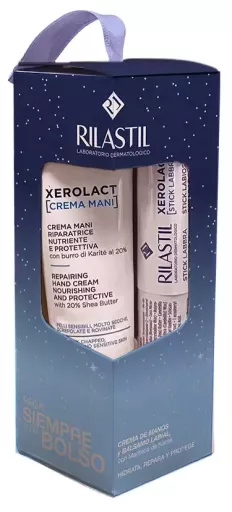 Estojo de creme para as m&atilde;os Xerolact com 2 unidades