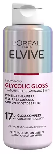 L'Or&eacute;al Paris Tratamento de Lamina&ccedil;&atilde;o Gloss Glic&oacute;lico Elvive 5 Min 200 ml