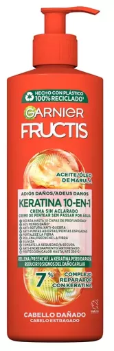 Garnier Fructis Goodbye Damage Keratin 10 em 1 Creme Leave-In 400 ml