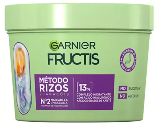 Garnier M&aacute;scara Fructis Curl Method n 2 370 ml
