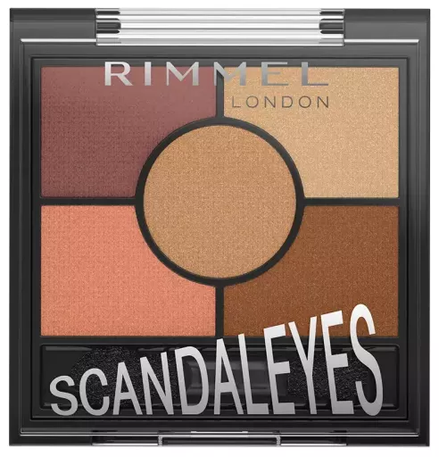 Paleta de Sombras Scandaleyes n&ordm; 005 - Bronze do P&ocirc;r do Sol 3,80 g