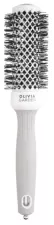 Escova redonda Expert Blowout Shine branca e cinza