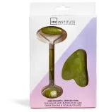 Gua Sha de Jade e Rolo de Jade 2 Pe&ccedil;as