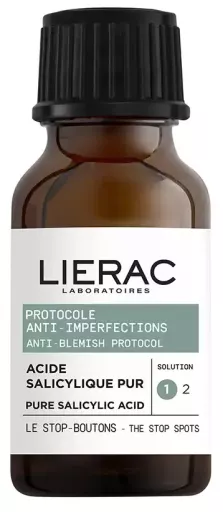 Protocolo Anti-Imperfei&ccedil;&otilde;es Stop Pimples Acidum Salicylity Pure 15 ml