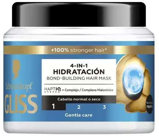 Schwarzkopf M&aacute;scara Gliss Aqua Revive 400 ml