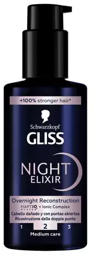 Schwarzkopf S&eacute;rum Elixir Noturno Gliss para Pontas Duplas 100 ml