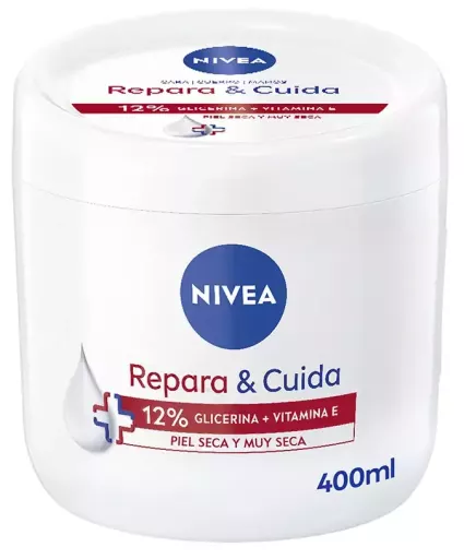Nivea Repara&ccedil;&atilde;o e Cuidado 12% Glicerina + Vitamina E 400 ml