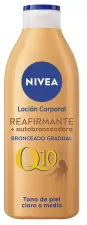 Q10 Lo&ccedil;&atilde;o Corporal Firmeza + Autobronzeadora 400 ml