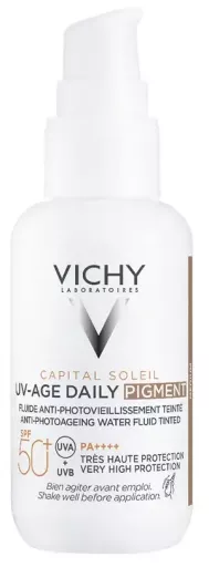 Vichy Fluido Fotoprotetor UV Age Capital Soleil FPS 50+ 40 ml