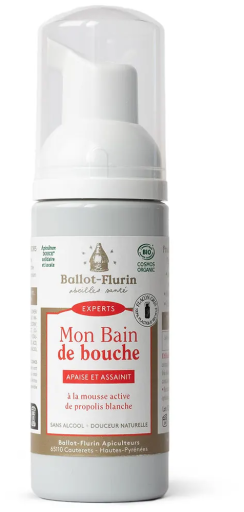 Ballot-Flurin Enxaguante bucal com pr&oacute;polis branca 50 ml