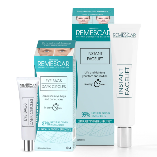 Remescar Kit para Olheiras e Bolsas 8ml + Lifting Facial 40ml