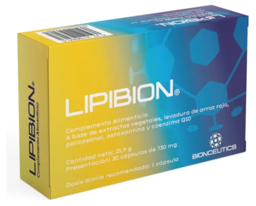 Lipibion 30 C&aacute;psulas