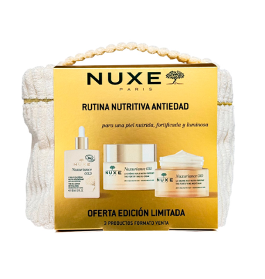 Nuxe Nuxuriance Gold Rotina Nutritiva Antienvelhecimento - Kit com 3 pe&ccedil;as
