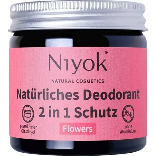 Niyok Desodorante + Antitranspirante Flores 40 ml
