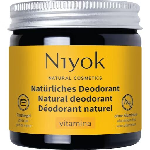 Niyok Desodorante Antitranspirante com Vitaminas 40 ml