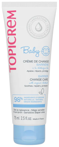 Creme para Assaduras de Beb&ecirc; com A&ccedil;&atilde;o Barreira - 1 Bisnaga de 75 ml