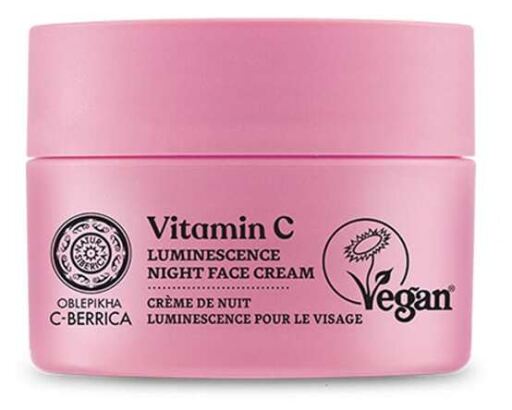 Natura Siberica Creme facial noturno Luminescence 50 ml