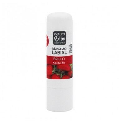 B&aacute;lsamo labial com brilho de manteiga de karit&eacute; 5g
