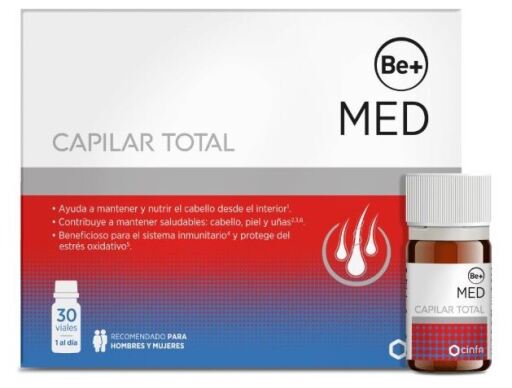 Be+ Total Capillary Med 30 ampolas de 10 ml