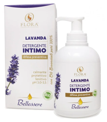 Flora Gel &Iacute;ntimo de Lavanda Acalma, Protege e Suaviza 250 ml