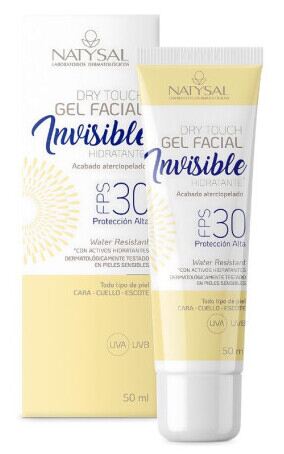 Natysal Gel Facial Invis&iacute;vel FPS 30 50 ml