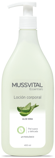 Mussvital Leite Corporal de Aloe Vera 400 ml