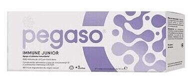 Pegaso Immune Junior 14 frascos de dose &uacute;nica de 10 ml