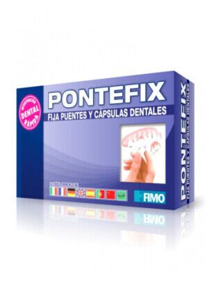 Fimo Adesivo para pr&oacute;tese dent&aacute;ria Pontefix 50 g
