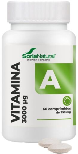 Soria Natural Vitamina A 60 Comprimidos