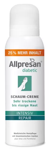 Allpresan Creme-espuma reparador intensivo para diab&eacute;ticos 125 ml