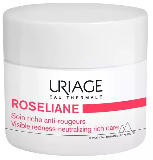 Uriage Creme Roseliane Rich Anti-Vermelhid&atilde;o 50 ml