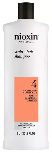 Nioxin Shampoo de enfraquecimento avan&ccedil;ado System 4, 1000 ml