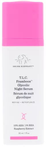 Drunk Elephant S&eacute;rum Noturno Glic&oacute;lico TLC Framboos 30 ml