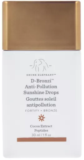 Gotas de prote&ccedil;&atilde;o solar antipolui&ccedil;&atilde;o D-Bronzi 30 ml