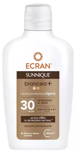 Ecran Sunnique Broncea+ Leite Protetor FPS 30 200 ml