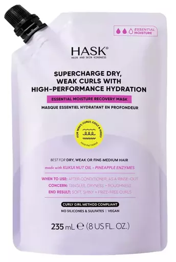 Hask M&aacute;scara capilar hidratante Texture Light 235 ml