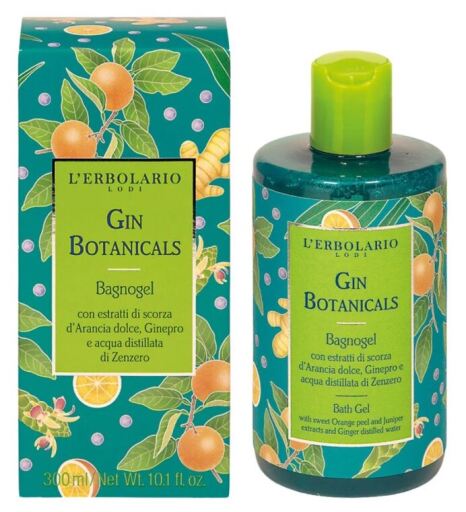 L'Erbolario Gel de Banho Gin Botanicals 300 ml