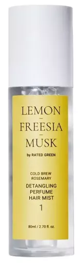 Rated Green Spray de cabelo desembara&ccedil;ante Lemon Freesia Musk 01 80 ml