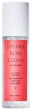 Spray de cabelo perfumado Lychee Rose Cedar 02 Etanling 80 ml