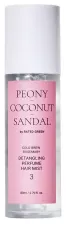 Spray de cabelo Peony Coconut Sandal 03 Desengordurante 80 ml