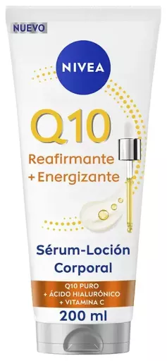 Nivea Lo&ccedil;&atilde;o-S&eacute;rum Corporal Firmador e Energizante Q10+ 200 ml