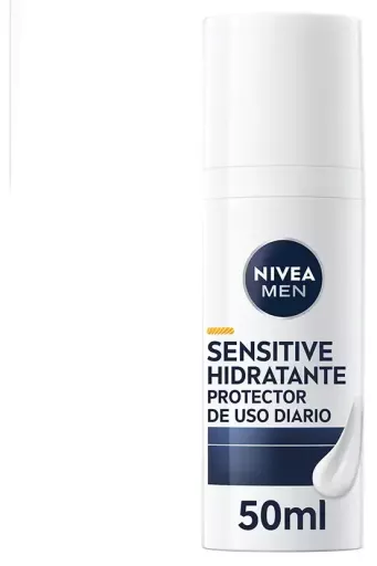 Nivea Creme hidratante para pele sens&iacute;vel masculina FPS 30 50 ml