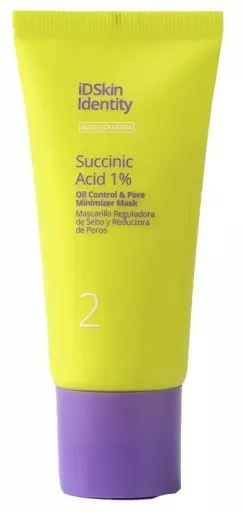 M&aacute;scara Reguladora de &Aacute;cido Succ&iacute;nico 1% Id Skin Identity 50 ml