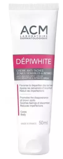 Creme Depiwhite para &Aacute;rea &Iacute;ntima Sens&iacute;vel 50 ml