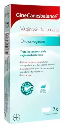Bayer Ginecanesbalance 7 &Oacute;vulos Vaginais