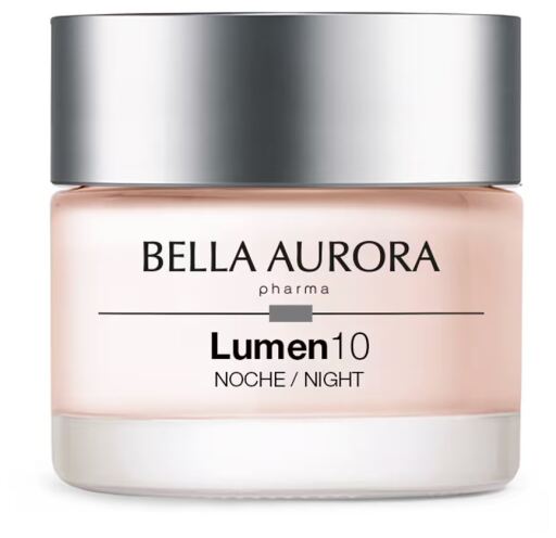 Bella Aurora Creme noturno antienvelhecimento e antimanchas escuras Lumen10 50 ml