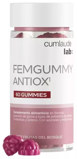 Femgummy Antiox 60 Gomas de Frutas Silvestres